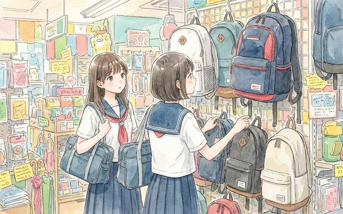 ヴィレヴァンで買える女子高生に人気の通学リュックのブランド傾向