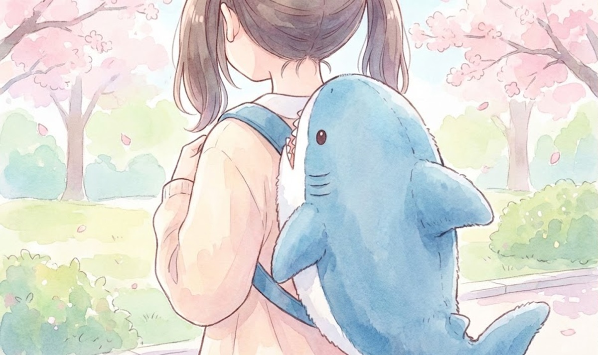 背負えるサメやぬいぐるみのリュックはその可愛さが魅力