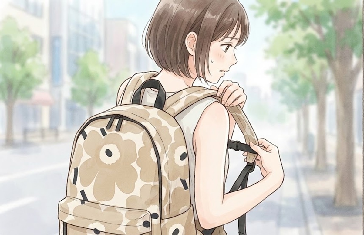 マリメッコリュックの肩紐がずれる問題と対策アイテム