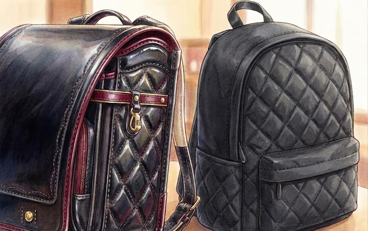 しまむら商品は本家ミュウミュウリュックと似てる？キルティングの質感