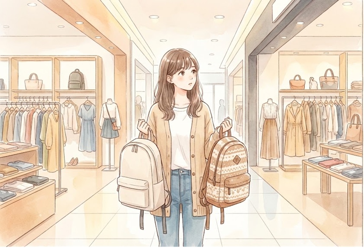 GUやしまむらと比較したリュック取扱店の選び方