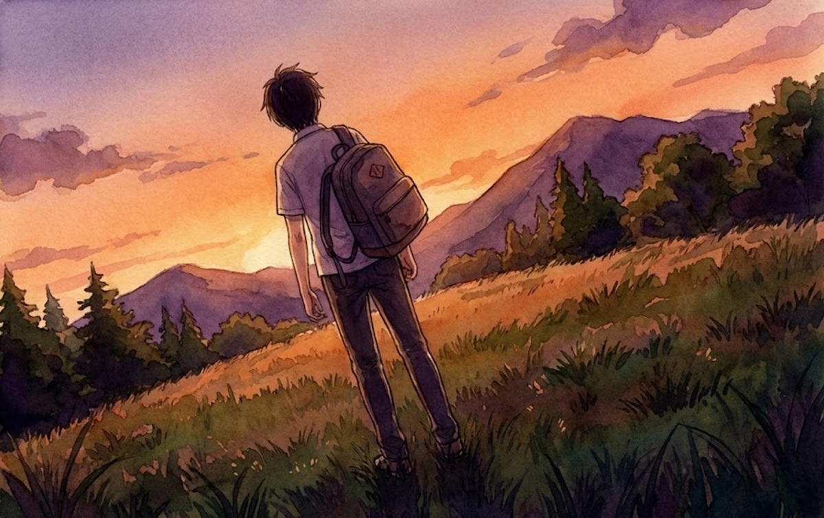 背負ったリュックが片方だけずれる身体的要因