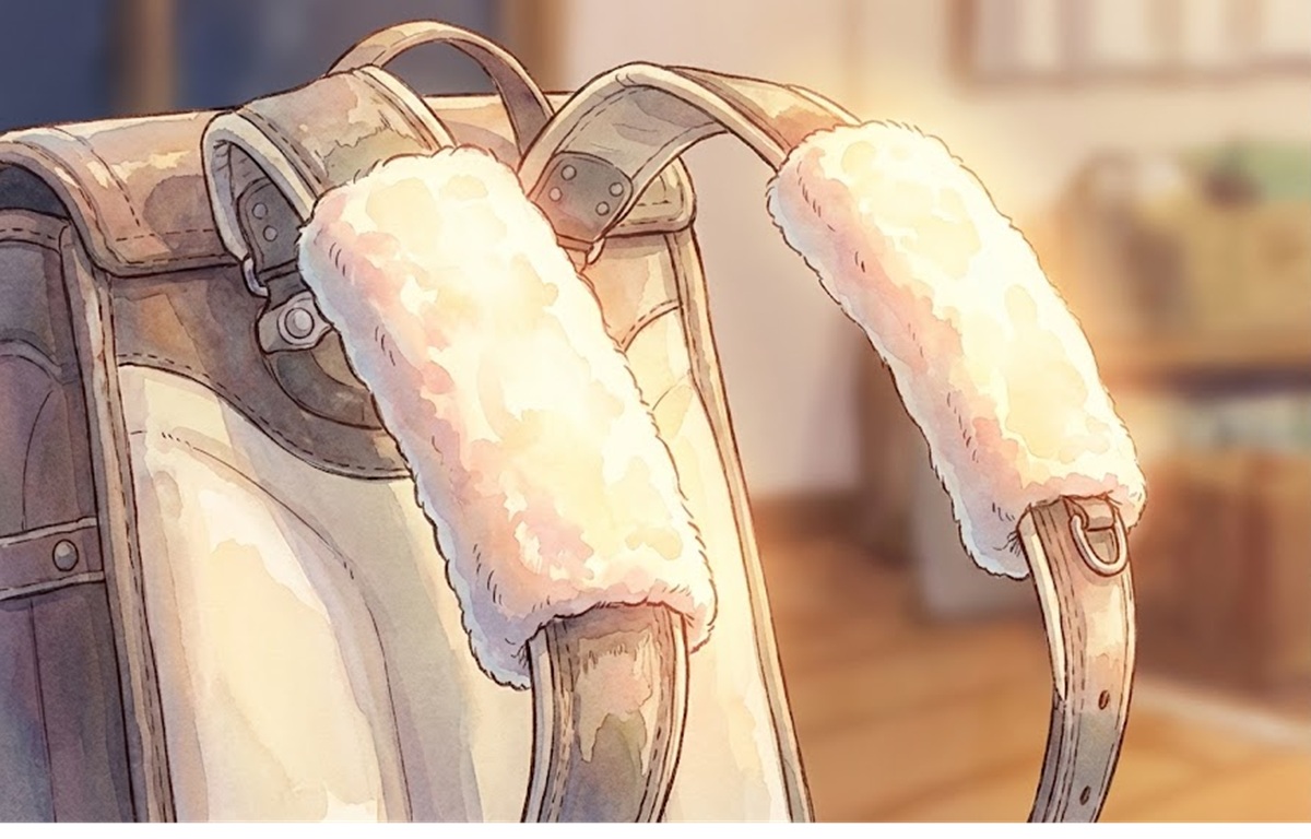 リュックの肩紐を後付けパッドで補強を行う