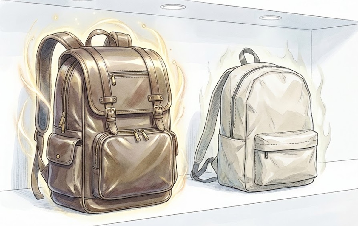 ポリエステル製リュックの安い製品と高い製品の差