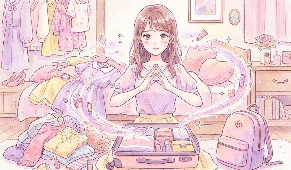 荷物が多い女子のLCC旅行で役立つ荷造りの知恵