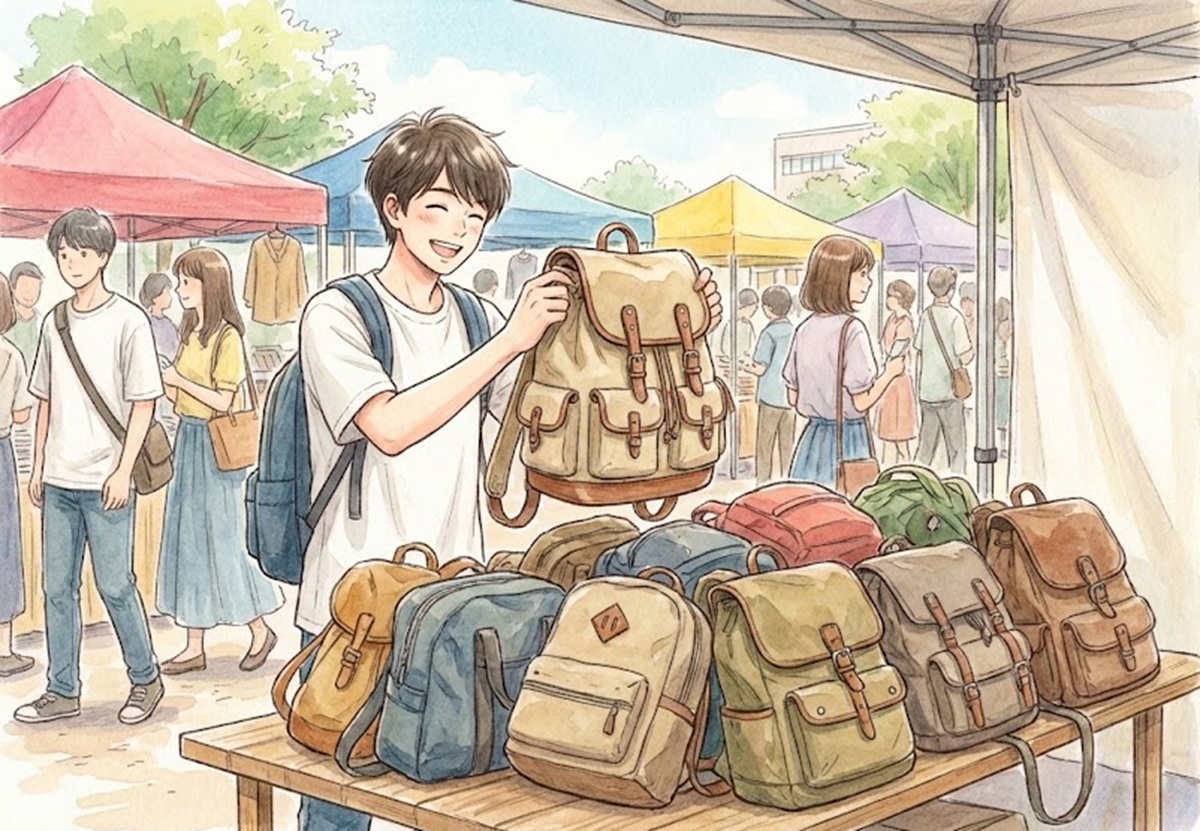 中古やセールで通学リュックを安く買う技