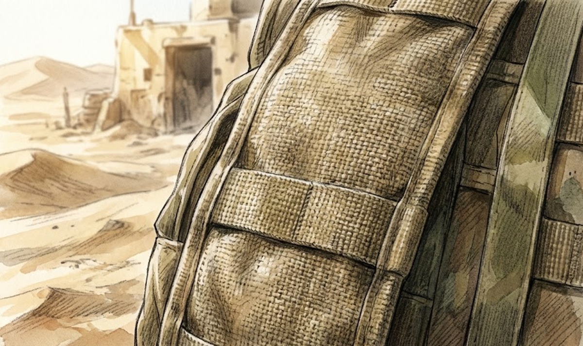 リュックが耐荷重40kgを実現するミリタリー領域のタフな素材選び