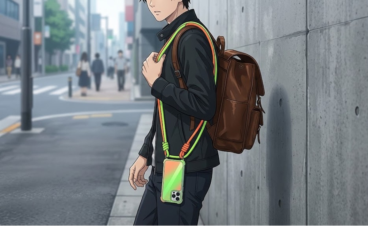 リュックとスマホショルダーの無秩序な2個持ちが与える違和感