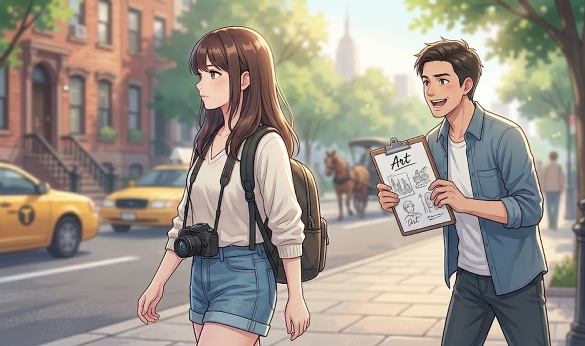 街中で声をかけてくる怪しい人物は徹底的に無視する自己防衛