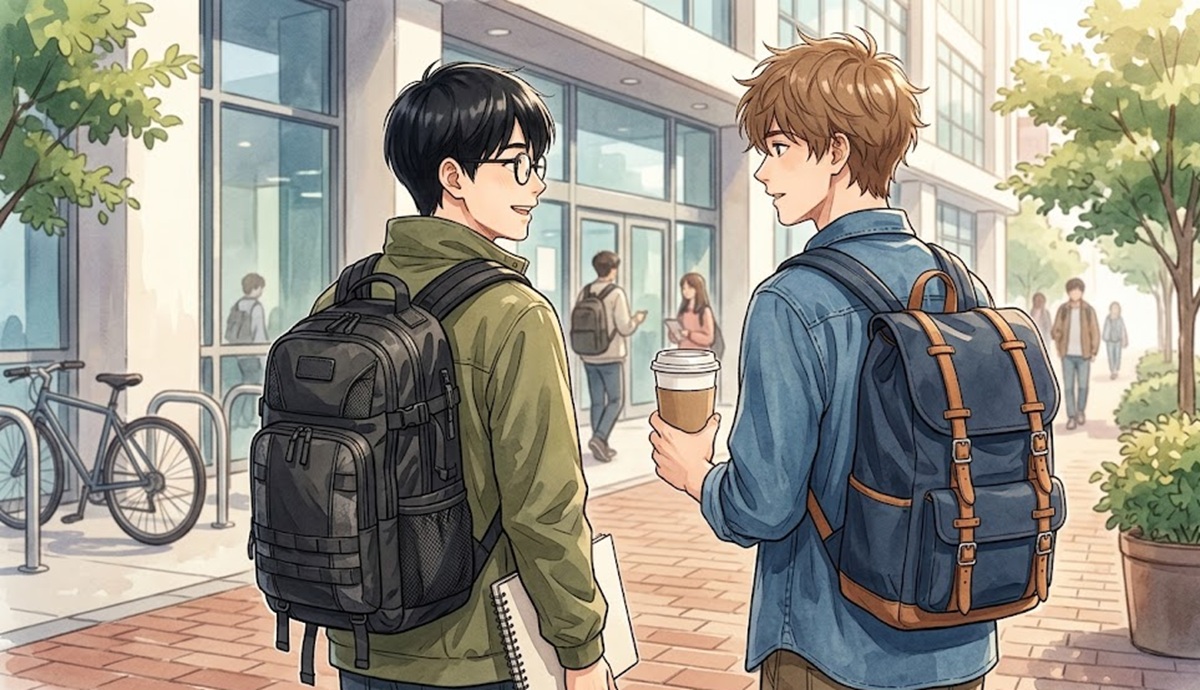 男子大学生向け人気リュックブランドの傾向とデザインの特徴