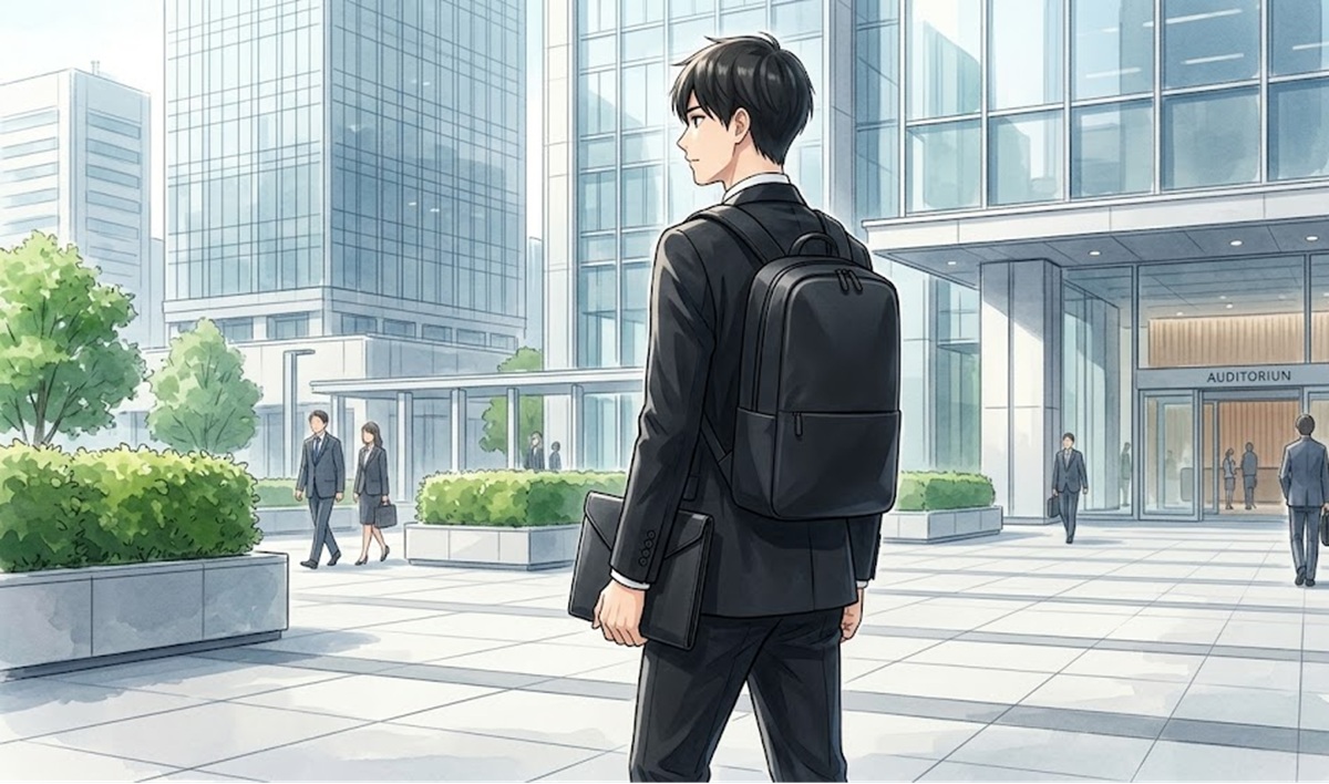 就活マナーを守るリクルートリュックの色と適切なデザイン