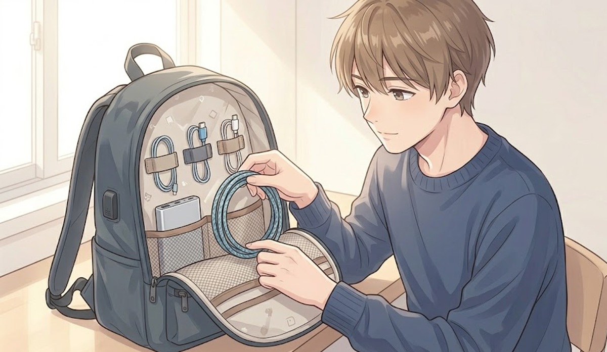 内部ケーブルの断線予防とスッキリ見える収納法