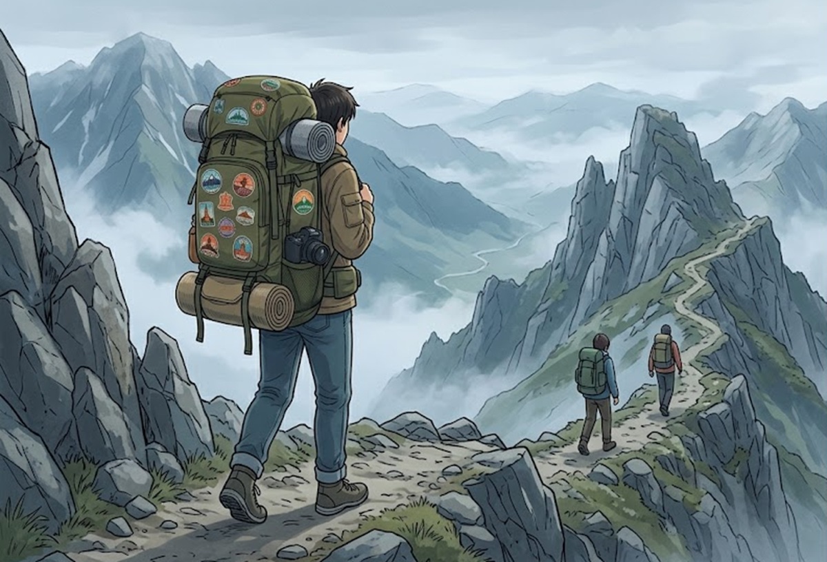 登山で使う場合の80リットルザックのサイズ感